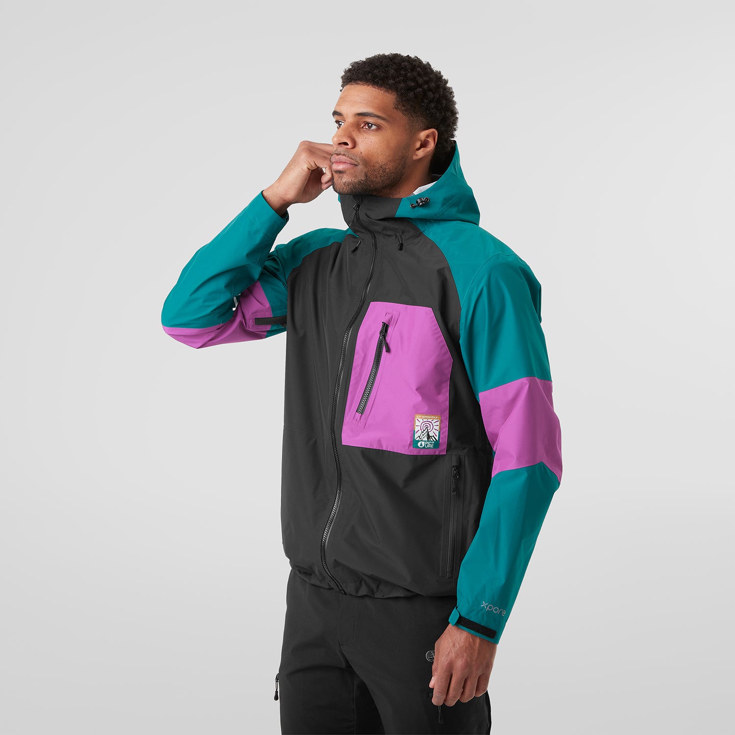 La Sportiva® | Abstral 2,5L Xpore Jkt Blue - Climbing La Sportiva® | Abstral 2,5L Xpore Jkt Blue - Climbing