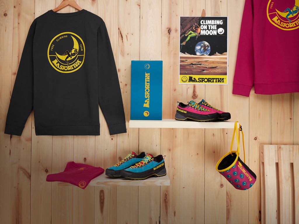 Climbing on The Moon: presentamos la línea tributo a la época dorada de la escalada