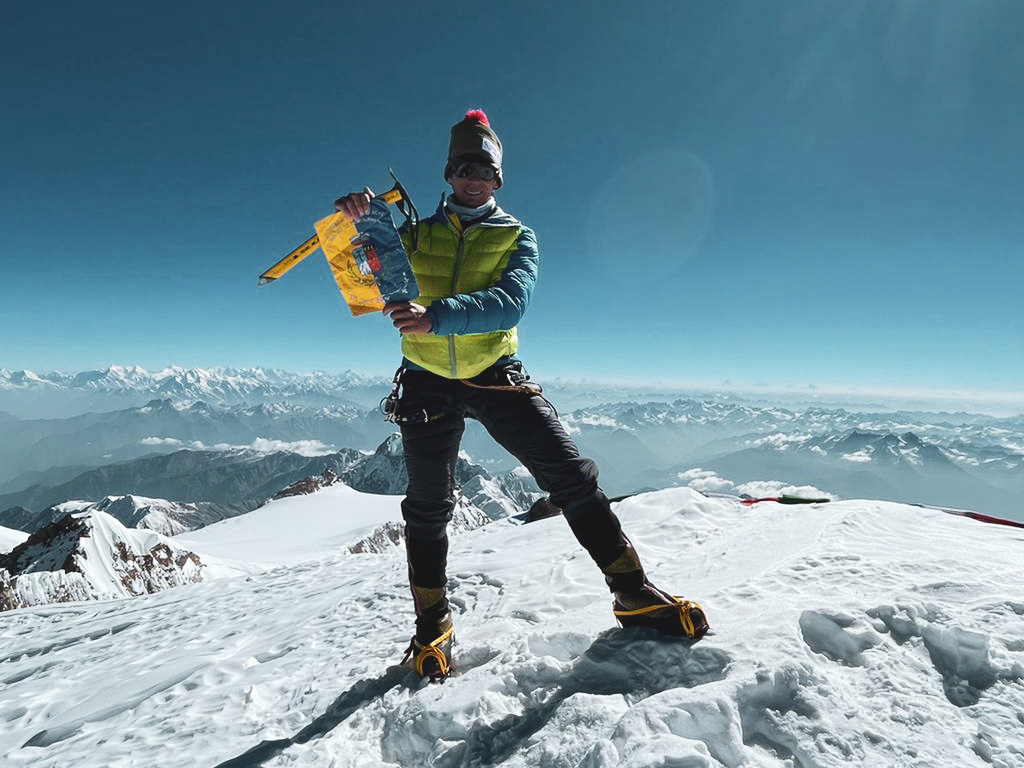 La Sportiva ambassador François Cazzanelli summitted Nanga Parbat in 20hours and 20 minutes