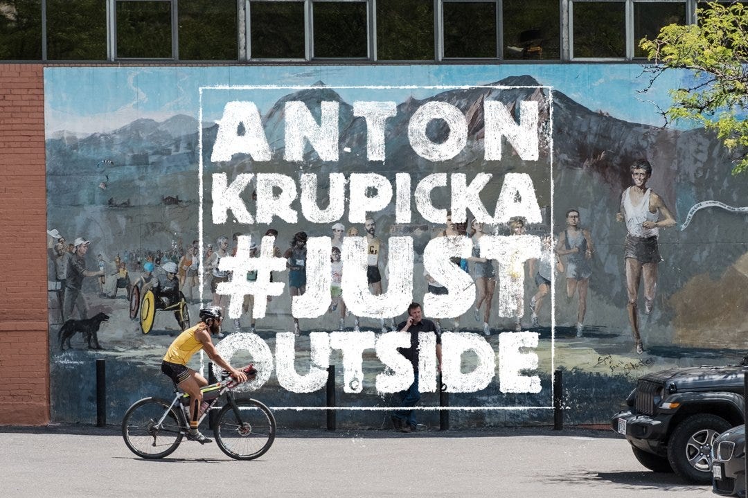 The webseries Strange Heroes changes its background, and talks about running together with Anton Krupicka 
