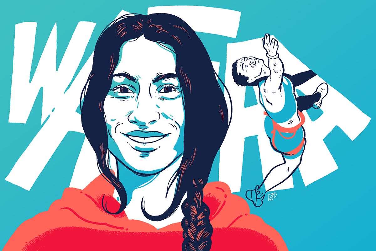 Wafaa Amer: the Italo-Egyptian climber in search of freedom
